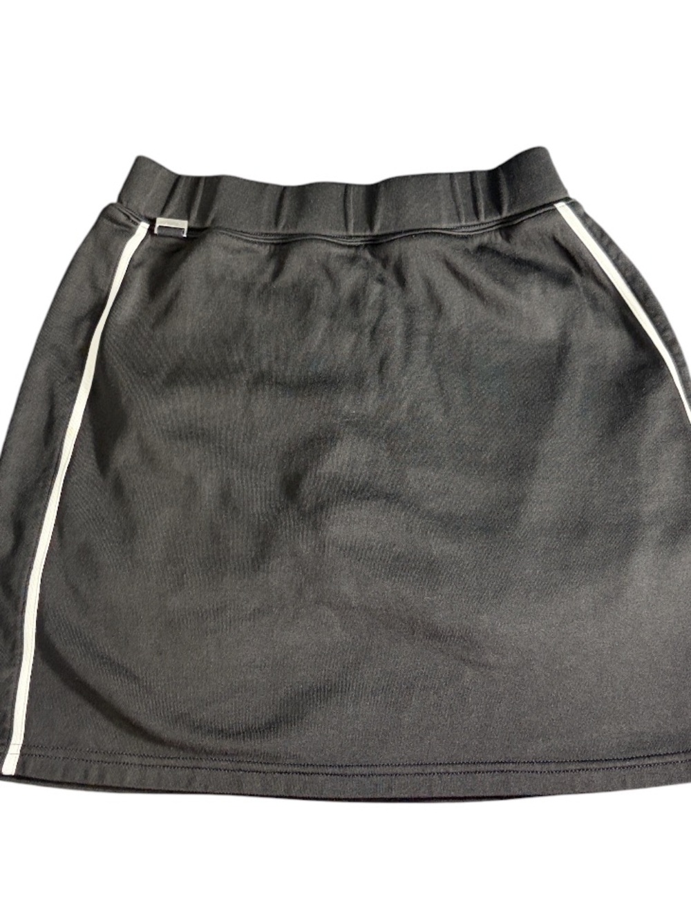 Ralph Lauren Black Mini Skirt with White Side Trim